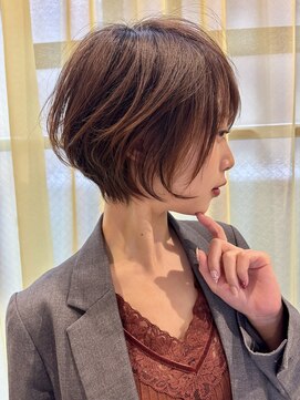 レリーキルト 岡本(RelyQuilt) アゴラインショートボブ軽め【岡本/芦屋/三宮】