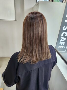 エン 大泉学園(en.) 【ママさんオススメ！】明るめ髪質改善カラー☆