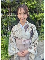 フェリーチェ(Felice)&nbsp;袴に似合う韓国ヘアメイク