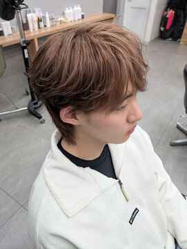 オムデュー(HOMME DEUX) フェザーマッシュウルフ