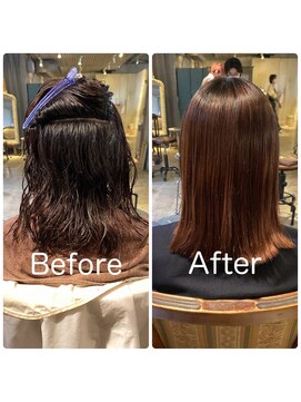 髪質改善と縮毛矯正の専門店 サンティエ(scintiller) 髪質改善/縮毛矯正/美髪/艶髪/弱酸性縮毛矯正/美髪ストレート