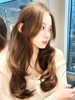 マインバイアフロートギンザ(MYNE by AFLOAT GINZA)&nbsp;レイヤーカット/チョコレートベージュ