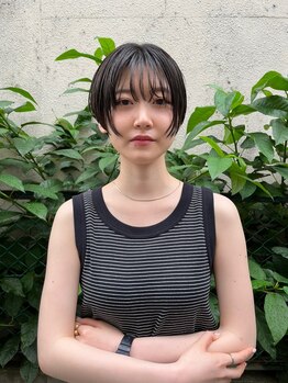 プシューケ(Hair salon PSYCHE)の写真/【似合わせ小顔カット¥3850】ボブ/ウルフ/くびれショートetc.あなただけにハマるショートスタイルをご提案