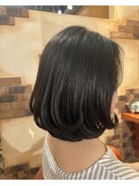 ヘアメイク フレンシア(hair make flencia)&nbsp;乾かすだけで内巻き！美艶ワンカールボブ【092スタイル】