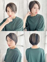 ラピス 銀座 blue店(Lapis)&nbsp;《30代～大人透明感》白髪ぼかしハイライト＋艶カラー[銀座]