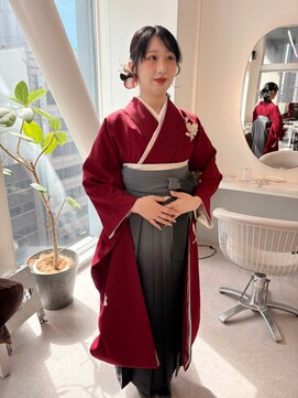 グーフィートーキョー 銀座(Goofy Tokyo) 袴着付け/袴/卒業式着付け/着物/袴着付/袴ヘアセット/袴ヘア