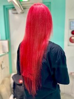 マティーナ ヘアー 池袋(Matina hair)&nbsp;【レッドドレスカラー】池袋駅/ブリーチ