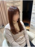 レイヤースタイルレイヤーカットロングレイヤー小顔スタイル