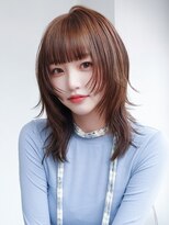 アルバム 池袋(ALBUM)&nbsp;顔周りレイヤーハッシュカット_F1900