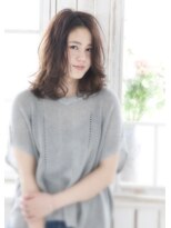 抜け感★セミディパーマ