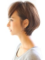 レウナ 外苑前(Reuna) 丸顔・面長でもオトナ可愛いショートスタイル