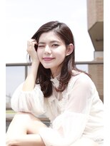 シュシュット(chouchoute)&nbsp;吉祥寺斜めバングフェザーロングボルドークラシカルワンレン/004