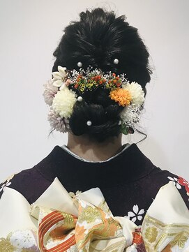 シェリル ヘアーアンドビューティー(cherir HAIR&BEAUTY) 着物ヘアセット 成人式