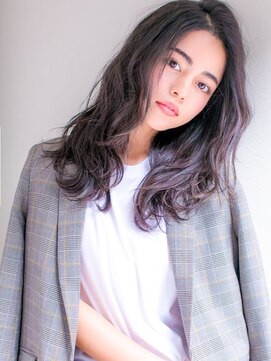 ロンド ルージュ 銀座店(Lond rouge) 【米倉和寿】ウェーブパーマ  まとまりコテ巻き質感