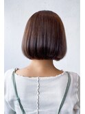 アンティークベージュのミニボブ