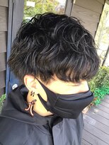 ナンバーエイト(number eight)&nbsp;大人の色気◎束感スネークスパイラルマッシュ×モテメンズパーマ