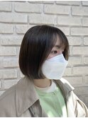 ワンランク上のボブ/透明感/オリーブベージュ【池袋/池袋東口】