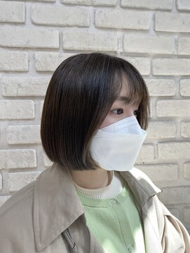 ビランチェ 池袋(bilancia) ワンランク上のボブ/透明感/オリーブベージュ【池袋/池袋東口】