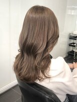 ラブクロムトーキョー オモテサンドウ(LOVECHROME OMOTESANDO)&nbsp;ショコラベージュメルティカラー☆くびれヘアカールベビーバング