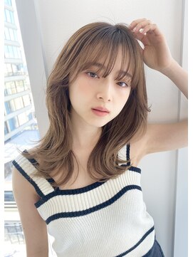 レミエ ダイカンヤマ(lemiie) 代官山 lemiie☆くびれヘア☆レイヤーカット☆ベージュカラー