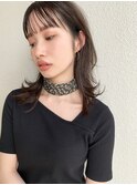 【morio札幌】大人かわいいシースルーバングミディ