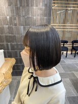 ラテ 渋谷(LATTE)&nbsp;あのちゃんボブ/なりたいが叶う柔らか縮毛矯正