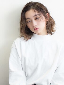 メル バイ ヘアサロン ニド(mer..by hair salon Nido) 外ハネボブスタイル!