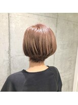 リュネッツ あざみ野店(lunettes)&nbsp;【白髪ぼかし】ピンクベージュ×ショートボブ