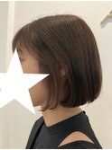 ベージュブラウン×ミルクティーベージュ
