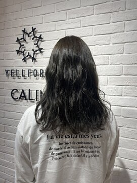 ヘア スパ ビューティー エールフォルム(HAIR SPA BEAUTY YELLFORME) "オリーブアッシュ"