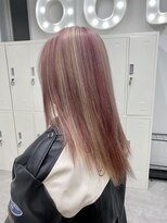 ヘアサロン ドット トウキョウ カラー 町田店(hair salon dot. tokyo color) 黒髪/グレーベージュ/レイヤーロング