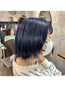 ウエストサイドバイエスブランド(WESTSIDE BY S BRAND) 濃いめネイビーブルーカラー☆