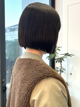 ロンド 表参道店(Lond) 切りっぱなしボブ タッセルボブ 韓国ボブ 美髪 表参道