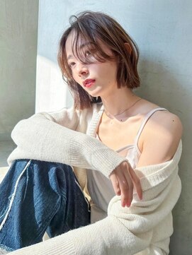 ロンド メリー 大宮(Lond merry) 顔周り/前髪カット×韓国風レイヤーカット×ボブ[ボブ]