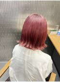 #ケアブリーチ#ブリーチ#ハイトーン#ピンクカラー
