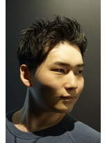 銀座 シノ(shino) スパイキーショート×無造作パーマ