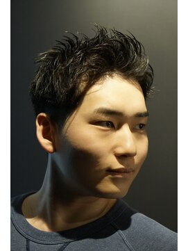 銀座 シノ 本店(shino) スパイキーショート×無造作パーマ