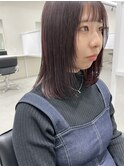 ★顔周りレイヤーミディアムカット