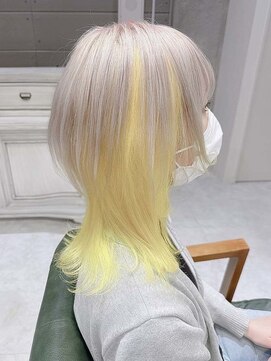 デイズ(days) ホワイトブロンド ホワイトベージュ イエロー ウルフヘア