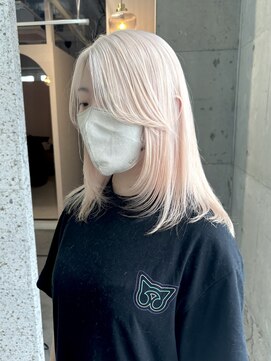 ラニヘアサロン(lani hair salon) ブロンドカラー/ホワイト/ケアブリーチ/ダブルカラー/ハイトーン