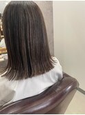 切りっぱなしボブ