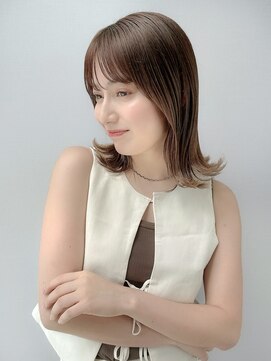 ヘアアンドスパ モーブ 世田谷(hair&SPA Mauve) クラゲヘアー/オリーブグレー/小顔/ココアベージュ［世田谷］