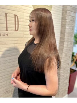 ヘアーデザイン ビビッド(HAIR DESIGN VIVID) ミルクティーベージュ×髪質改善トリートメント