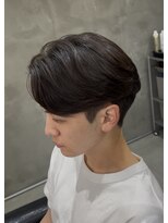 スイッチ(men's SWITCH)&nbsp;大分メンズ曲がる縮毛矯正センターパート刈り上げショート