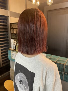 グローバルヘアー バランス(global hair BALANCE) 10代20代 ピンクブラウン/ピンクオレンジ/暖色