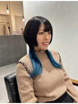 ノア(noah.)&nbsp;インナー/青/中性ウルフ