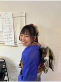 ポニーテールヘア