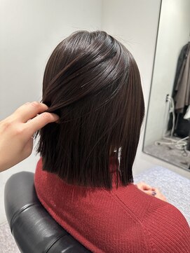 ジエクト 本店(The Ect) 11 韓国風巻き ブルーカラー