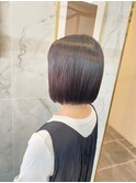 髪質改善＊マチルダボブアッシュカラー＊美髪【Zina船橋】