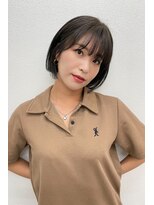 エン 吉祥寺(EN)&nbsp;20代30代40代前下がり耳掛けショートボブ丸みショート◎